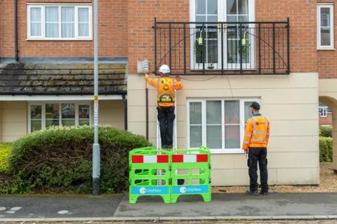 City Fibre Install MDU